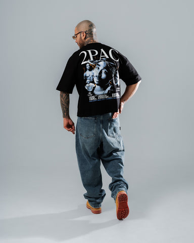 Camiseta Boxy Fit 2Pac Legacy