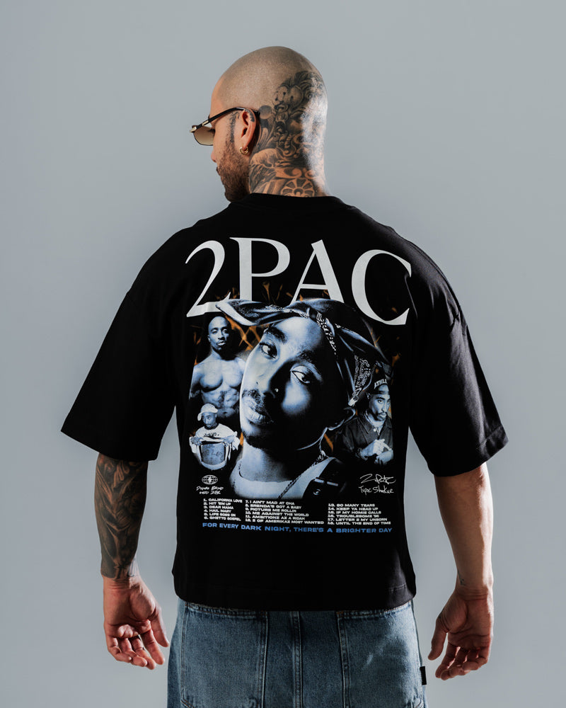 Camiseta Boxy Fit 2Pac Legacy
