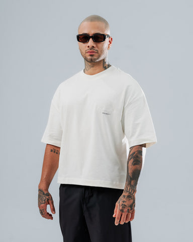 Camiseta Boxy Fit Natural 2 Pac