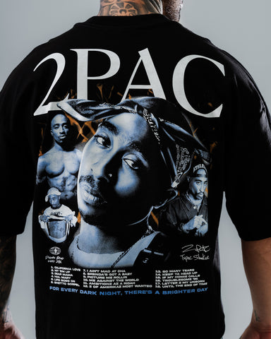 Camiseta Boxy Fit 2Pac Legacy
