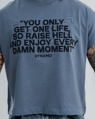 Camiseta Boxy Fit Raise Hell