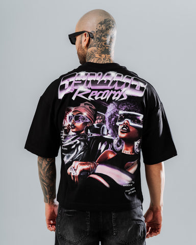 Camiseta Boxy Fit Street Records