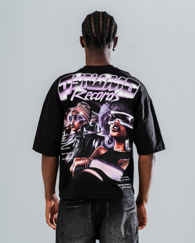 Camiseta Boxy Fit Street Records