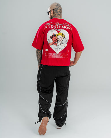 Camiseta Boxy Forbidden Love