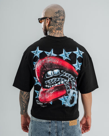 Camiseta Boxy Star Chain