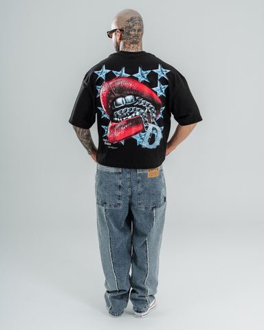 Camiseta Boxy Star Chain