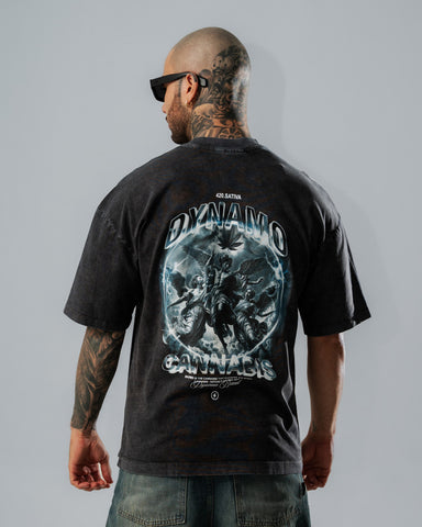 Camiseta Oversize Acid Wash Nature