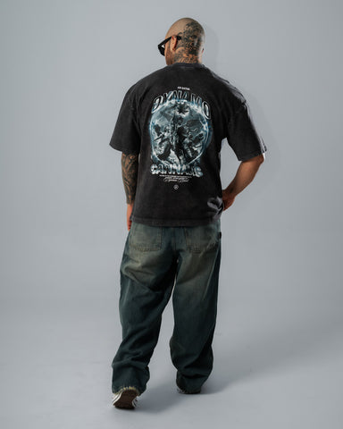 Camiseta Oversize Acid Wash Nature