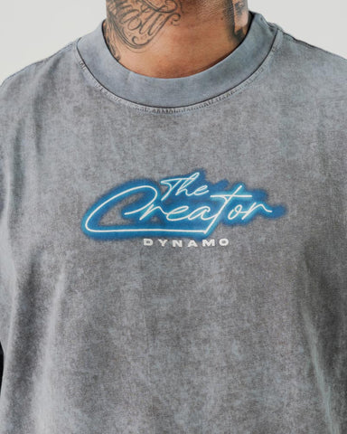 Camiseta Oversize Acid Wash The Creator