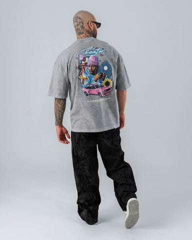 Camiseta Oversize Acid Wash The Creator
