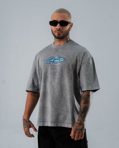 Camiseta Oversize Acid Wash The Creator