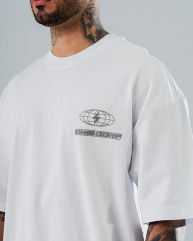Camiseta Oversize Blanca Androide