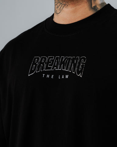 Camiseta Oversize Breaking the Law