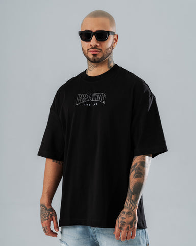 Camiseta Oversize Breaking the Law