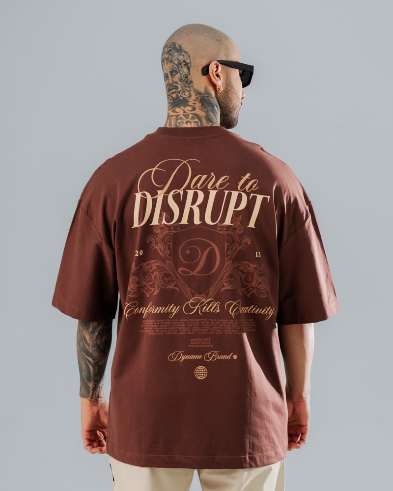 Camiseta Oversize Dare to Disrupt