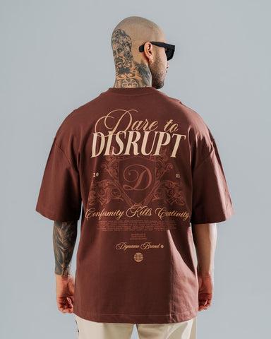 Camiseta Oversize Dare to Disrupt