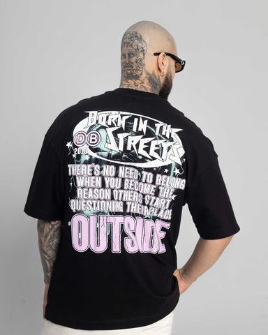 Camiseta Oversize Grunge Vision