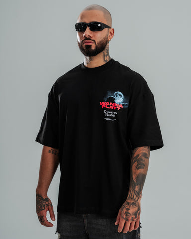 Camiseta Oversize Horror Night