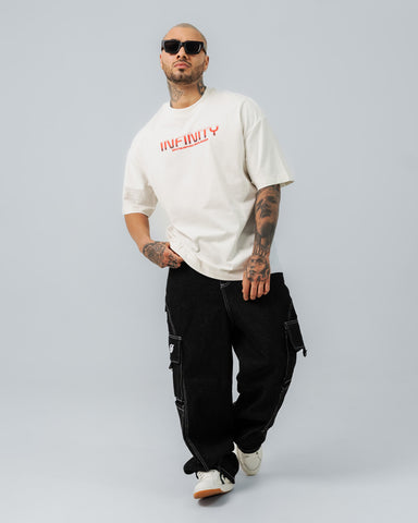 Camiseta Oversize Infinity Cyber Print