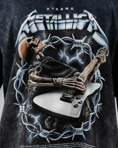 Camiseta Oversize Metallica