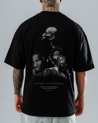 Camiseta Oversize Negra Dmx