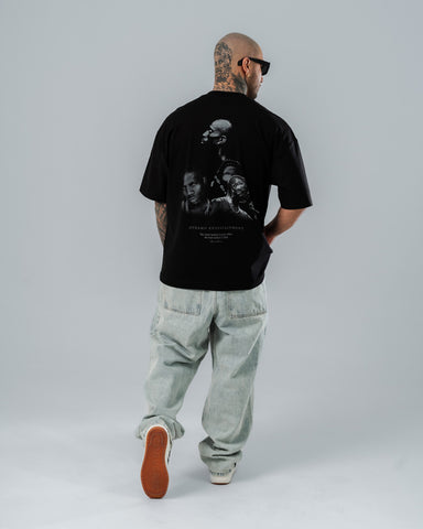 Camiseta Oversize Negra Dmx