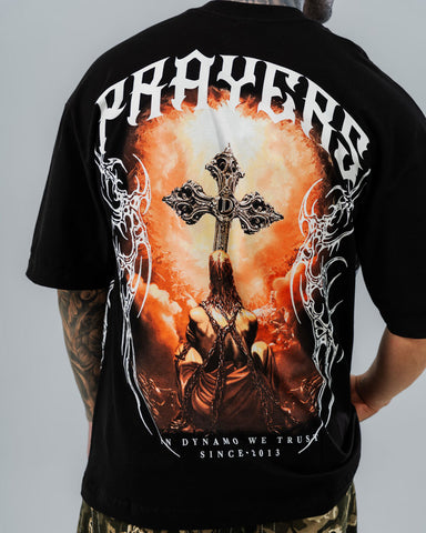 Camiseta Oversize Prayers Back Print