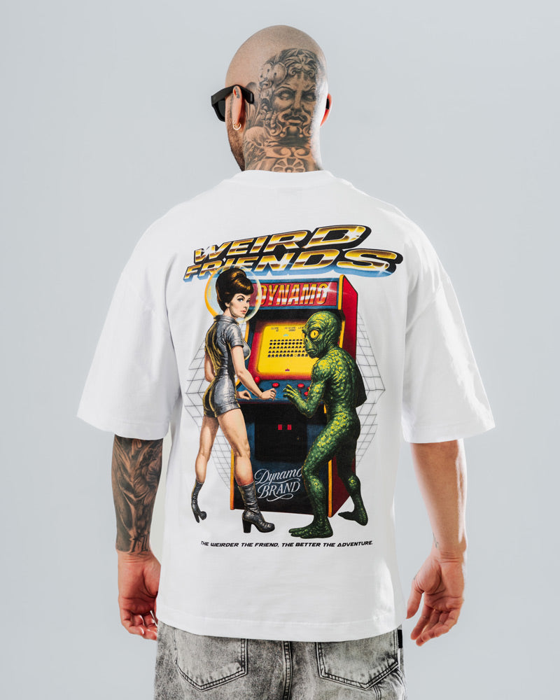 Camiseta Oversize Retro Friends