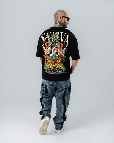 Camiseta Oversize Sm*ke Mode