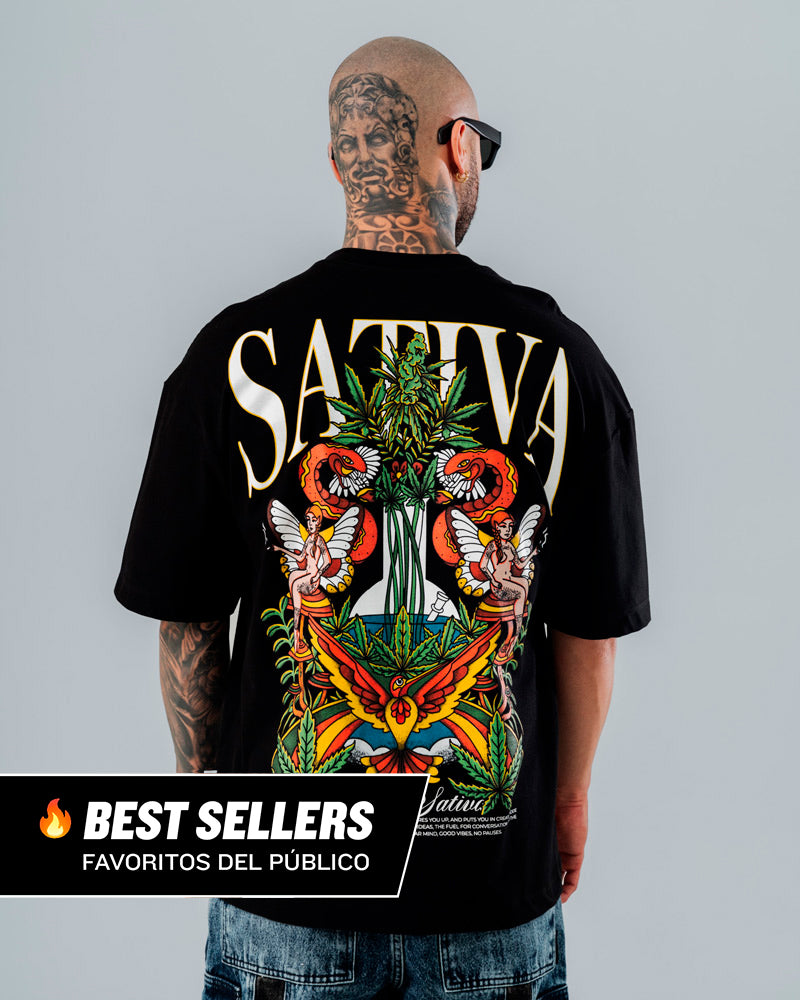 Camiseta Oversize Sm*ke Mode