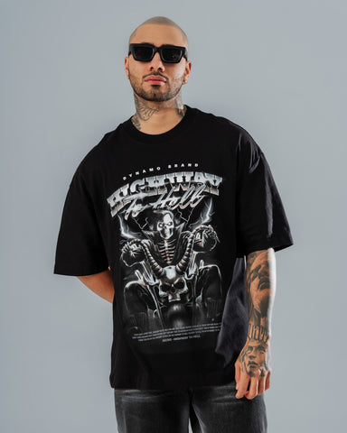 Camiseta Oversize Thunder Rider