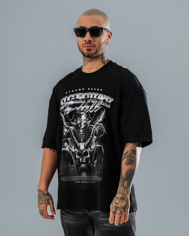 Camiseta Oversize Thunder Rider