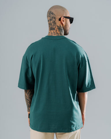 Camiseta Oversize Verde Arcade