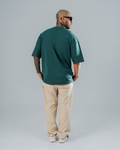 Camiseta Oversize Verde Arcade