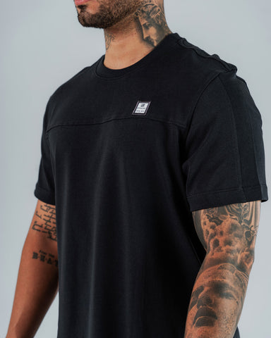 Camiseta Para Hombre Regular Negro Dynamo