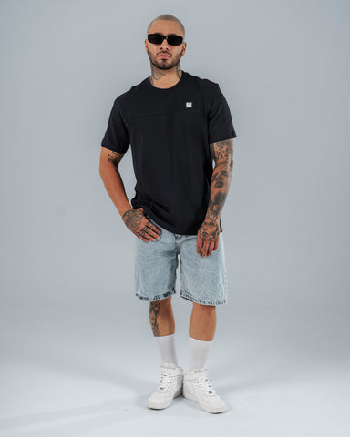 Camiseta Para Hombre Regular Negro Dynamo