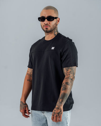 Camiseta Para Hombre Regular Negro Dynamo
