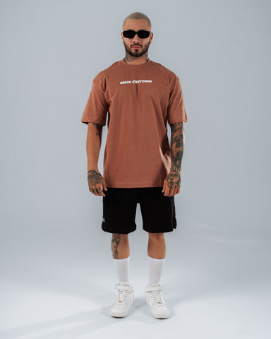Camiseta Regular Café Break Everything