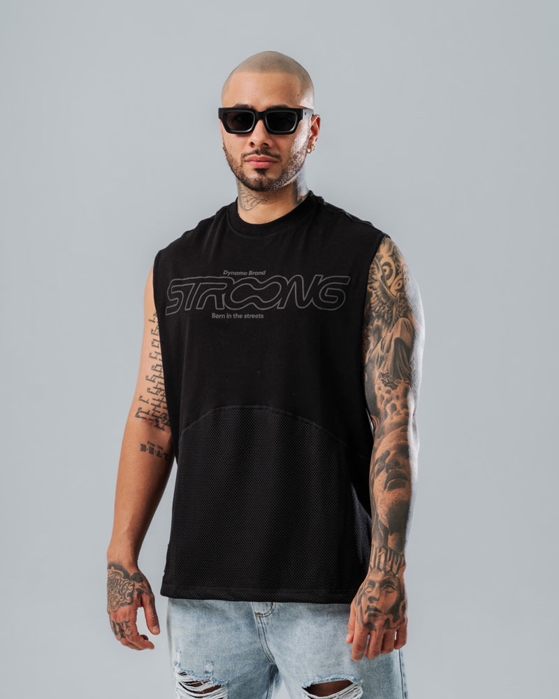 Camiseta Sin Manga Strong Power Fit
