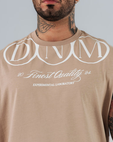 Camiseta Sin Mangas Para Hombre Taupe DNM