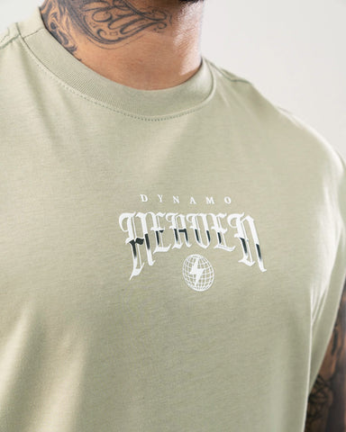 Camiseta Sin Mangas Para Hombre Verde Laurel Heaven