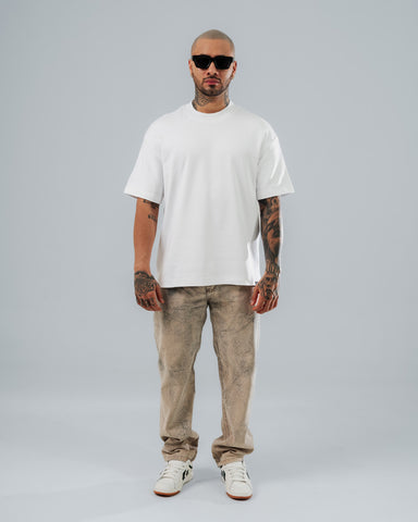 Camiseta Básica Regular Blanca - 300 Grs