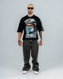Camiseta Boxy Fit Overrun Storm