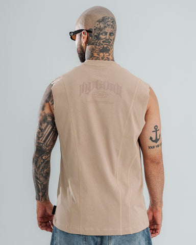Camiseta sin mangas Essential Sand