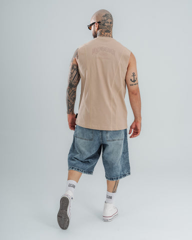 Camiseta sin mangas Essential Sand