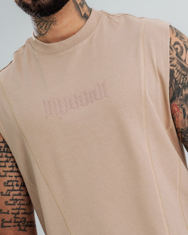 Camiseta sin mangas Essential Sand
