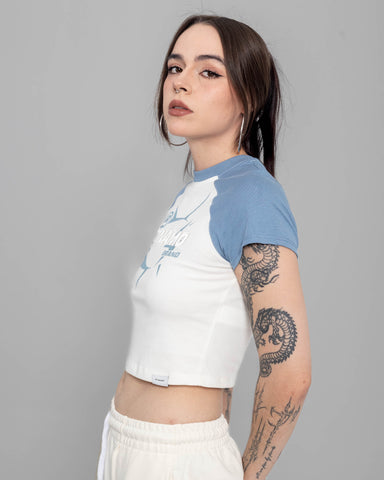 Crop Top Natural Baby Tees