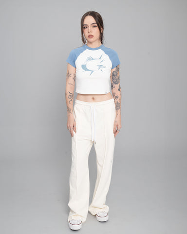 Crop Top Natural Baby Tees