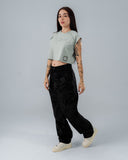 Crop Top Para Mujer Ribbed Sage
