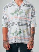 Camisa Para Hombre Oversize Crudo Caiman
